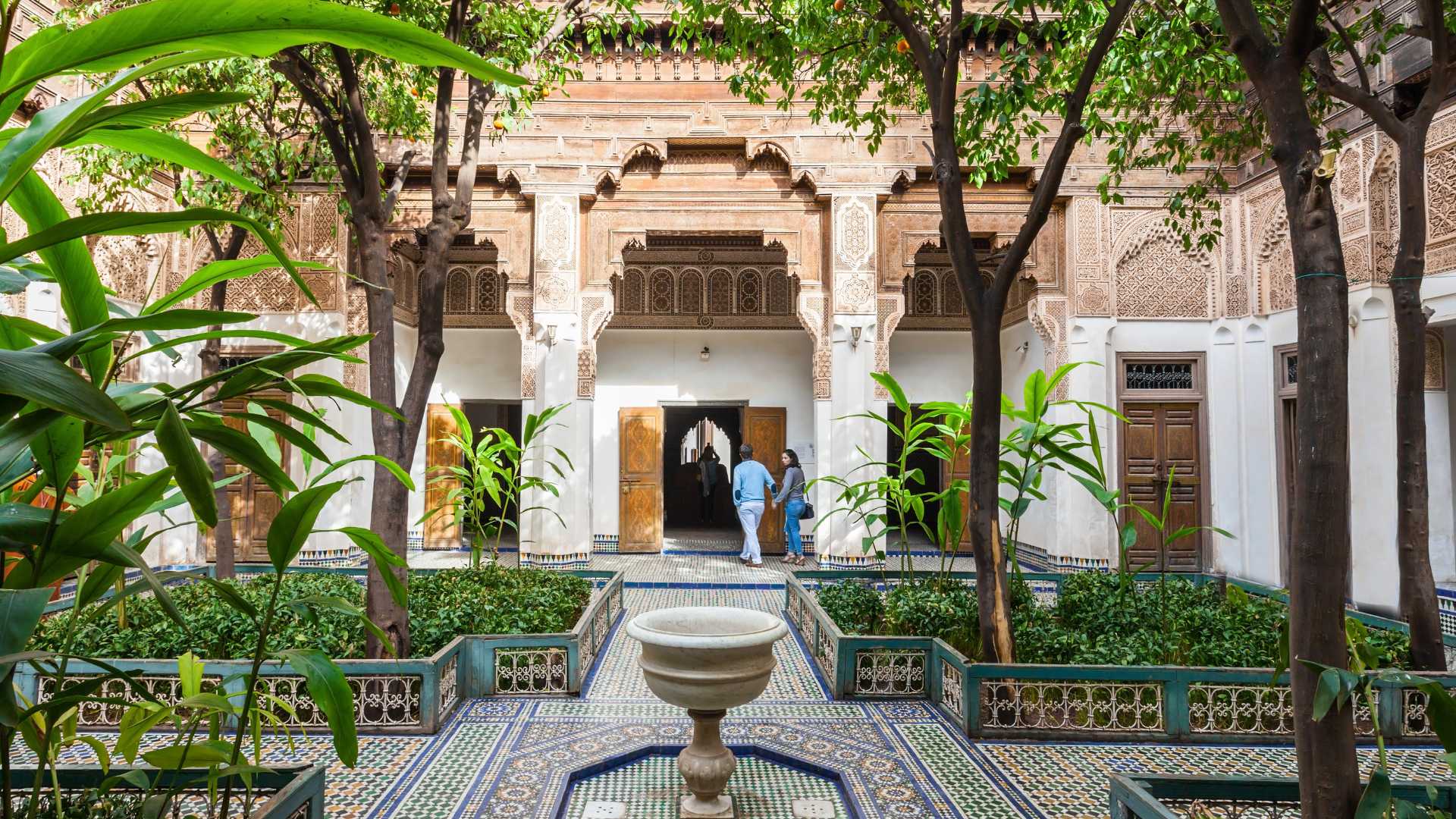 Visite du Palais de la Bahia